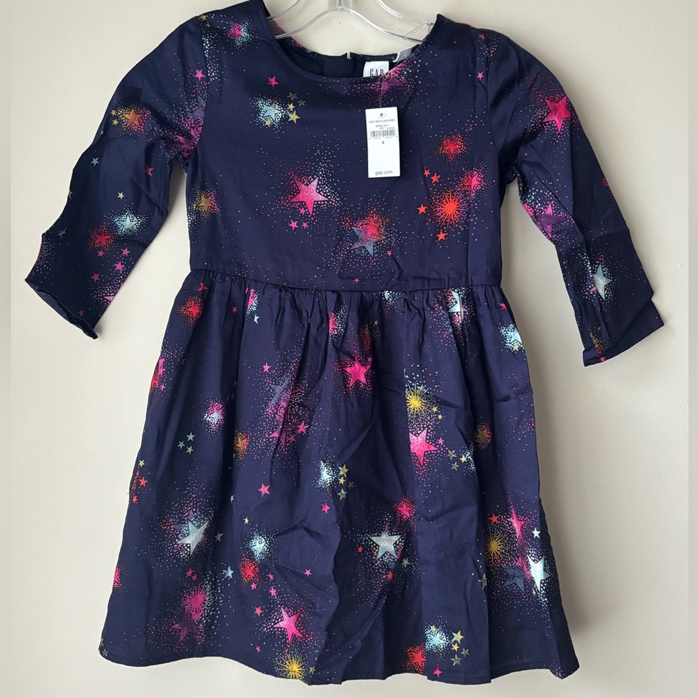 GAP Kids Dress with Colorful Star Pattern🌟